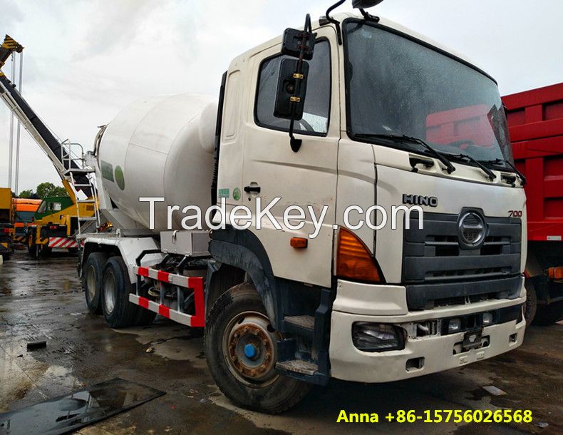 Used Cheap Cement Mixers For Sale, Hino Mobile Concrete Truck