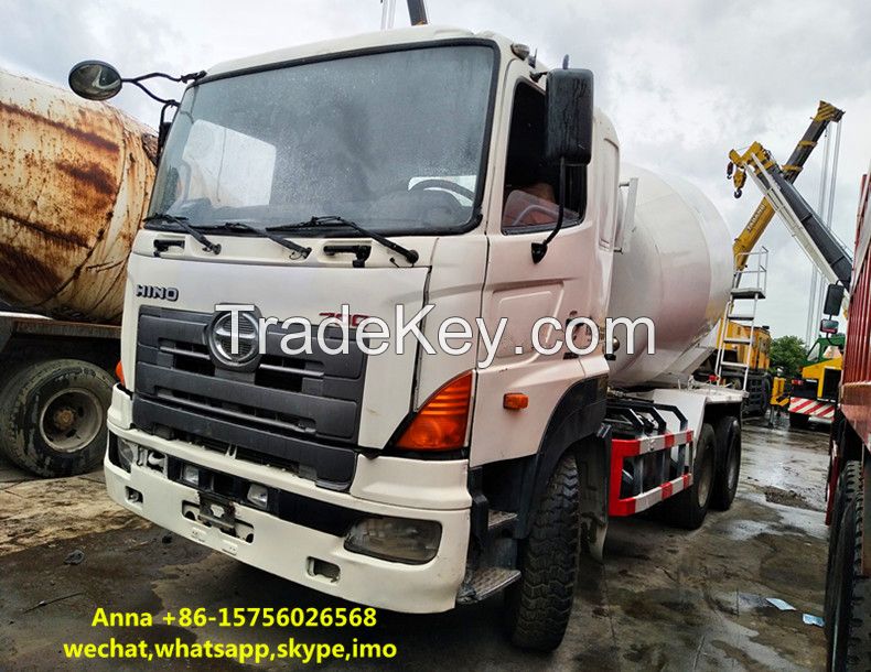 Used Cheap Cement Mixers For Sale, Hino Mobile Concrete Truck