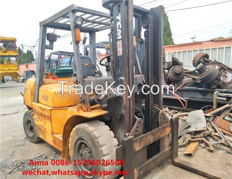 used forklift small TCM 4ton lifter