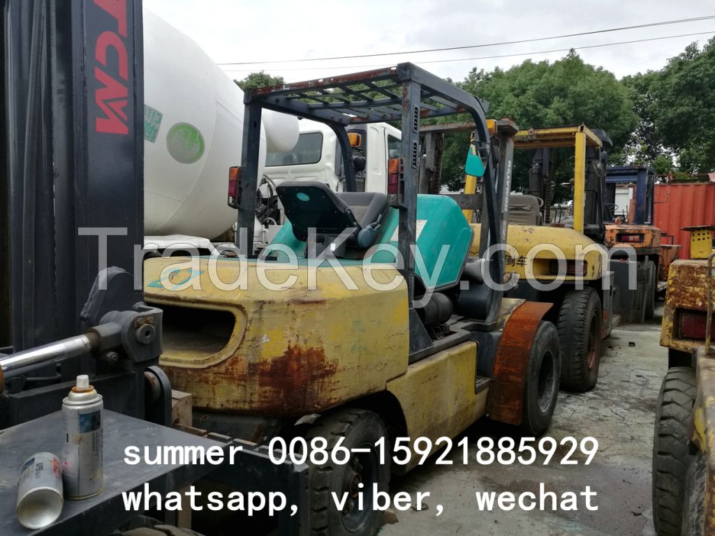 used 5tons komatsu forklift price, japanese forklift , used forklift for sale