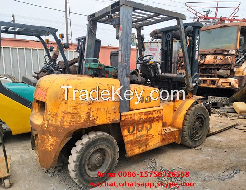 diesel used TCM forklift 4ton