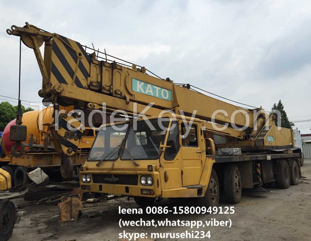 used kato 30tons truck mounted crane