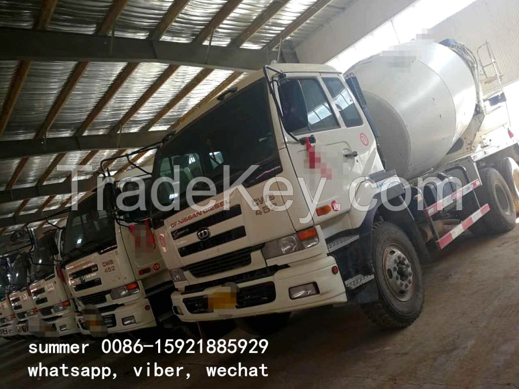 used nissan UD concrete mxier truck for sale