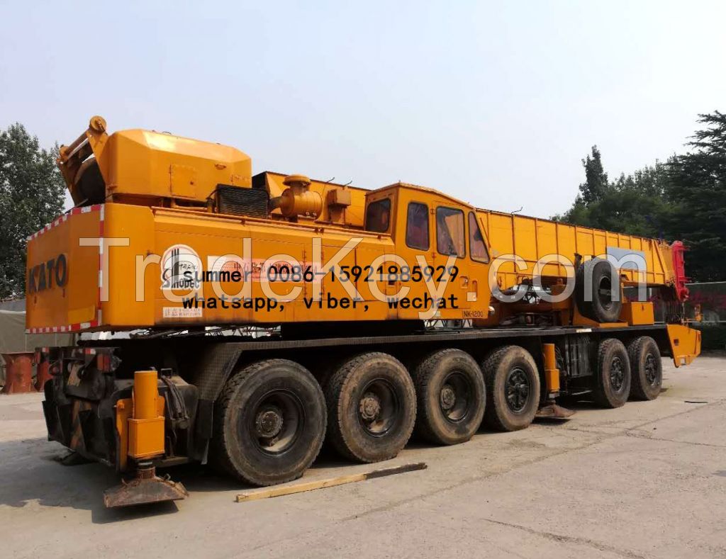 used 120t truck crane for sale, used kato crane price