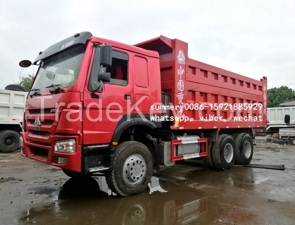 used chinese sinotruck howo dump truck in cheap price, used dump truck for sale