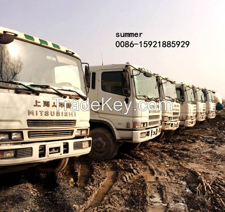 used mitsubishi fuso concrete mixer truck in cheap price