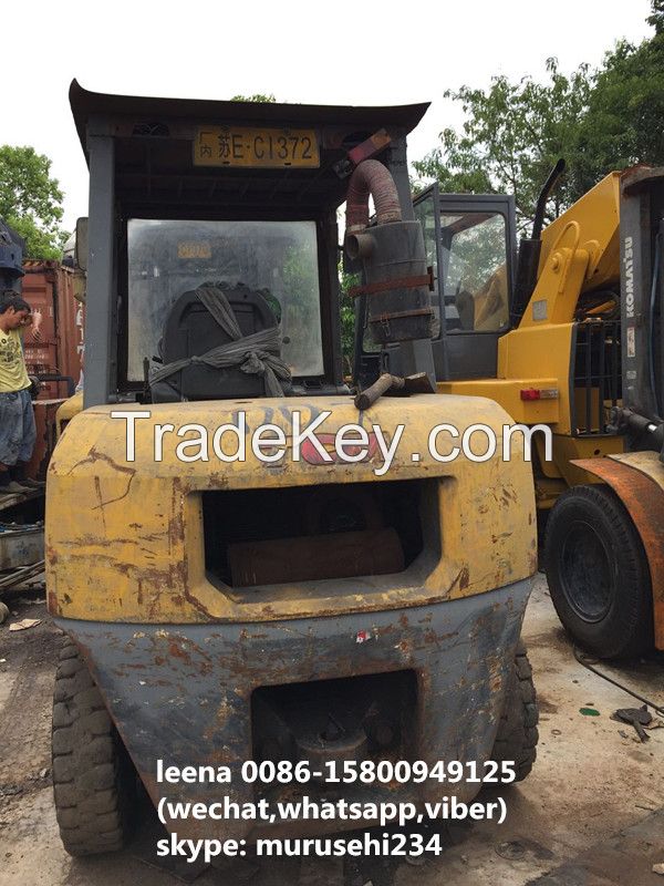 used japan tcm 4ton forklift