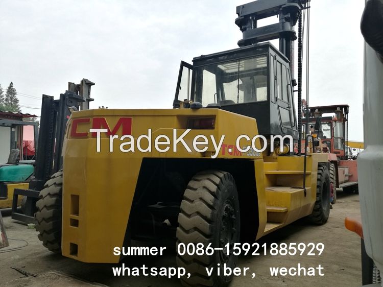 used 25tons 30tons forklift price, used tcm forklift for sale in china