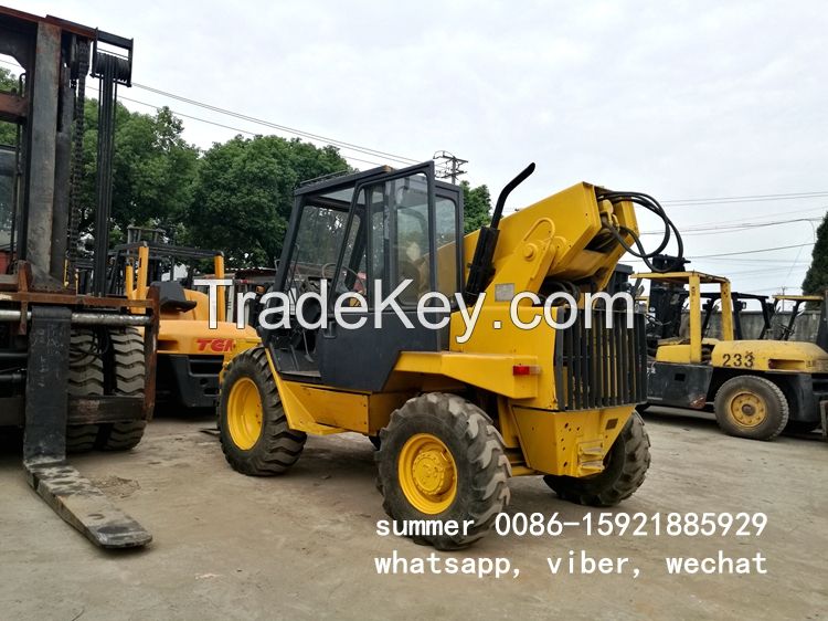 used jcb brand telescopic forklift in cheap price, used 2tons 2.5tons forklift