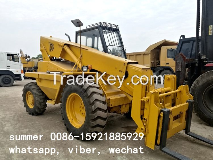 used jcb brand telescopic forklift in cheap price, used 2tons 2.5tons forklift
