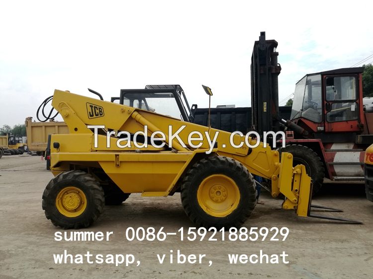 used jcb brand telescopic forklift in cheap price, used 2tons 2.5tons forklift