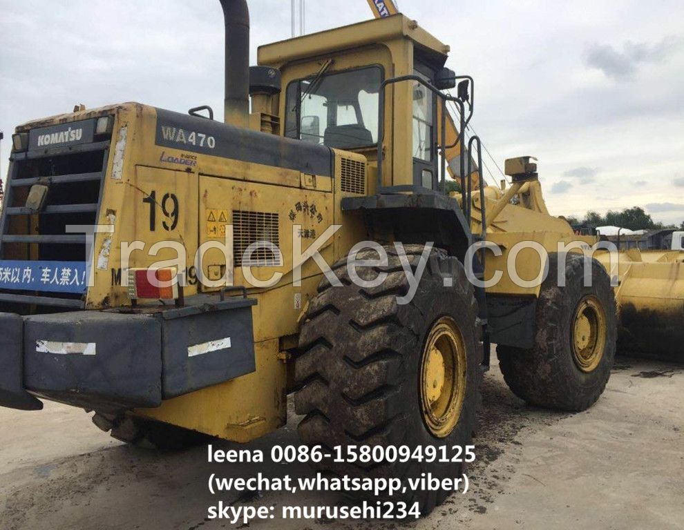 cheap komatsu 470 wheel front loaders