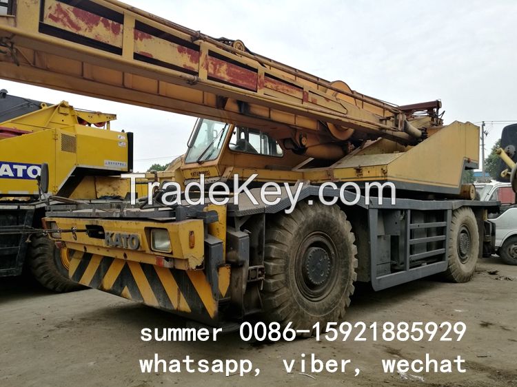 used 50ton kato rough terrain crane in cheap price