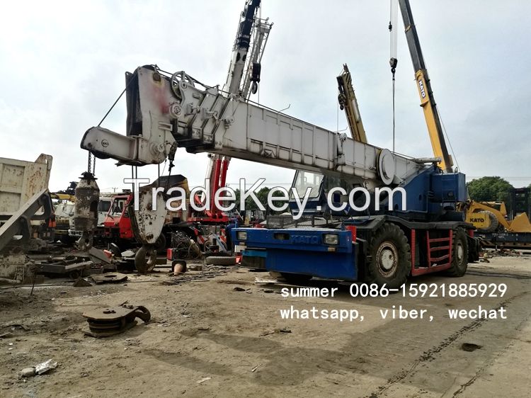 used 45ton rough terrain crane in china