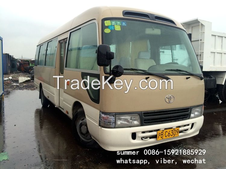 used toyota coaster bus for sale, used 26 seats 30seats bus price