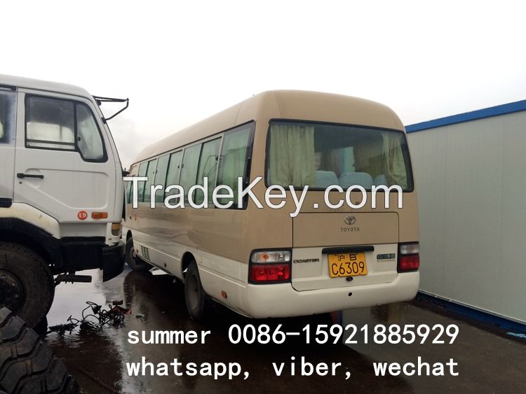 used toyota coaster bus for sale, used 26 seats 30seats bus price