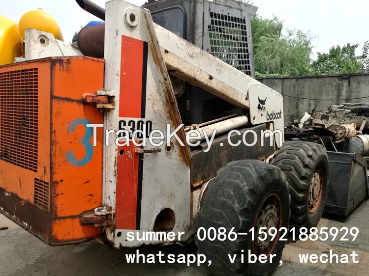 used bobcat S300 small skid steer loader for sale