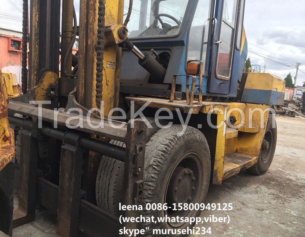 used 10tons komatsu forklift