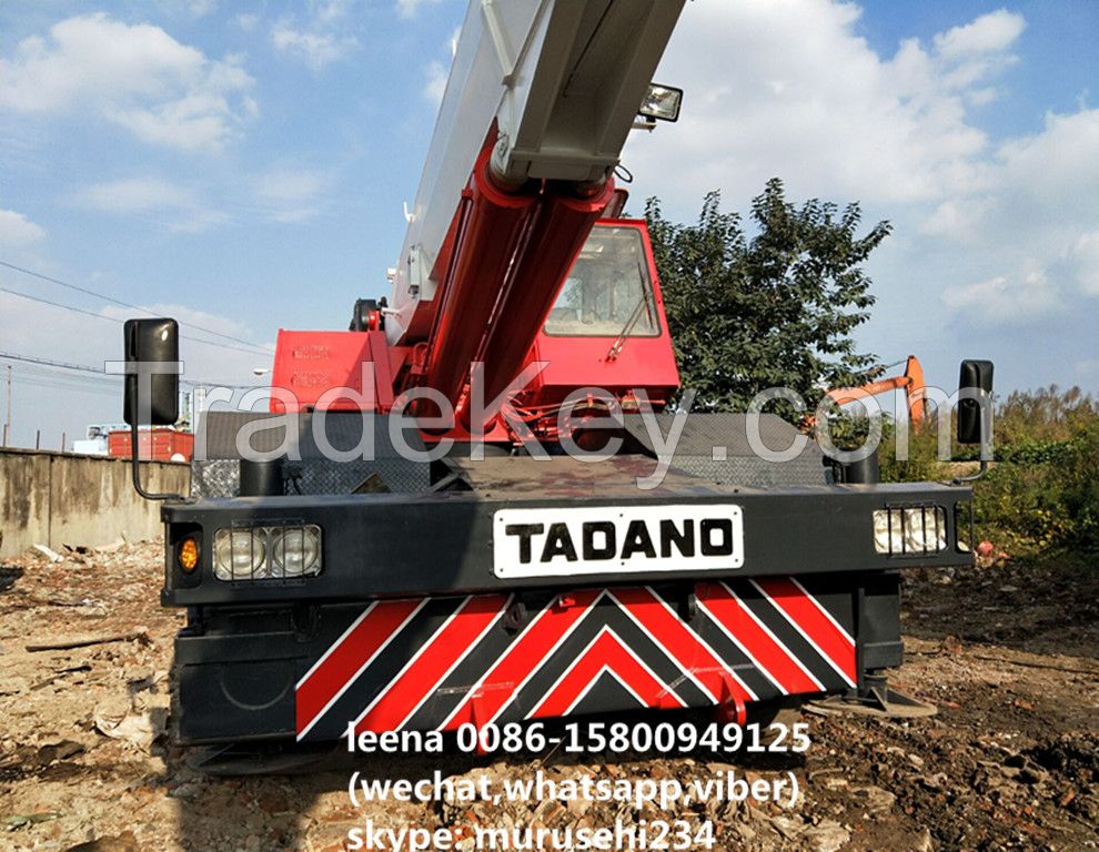 used 50tons tadano rough terrian crane