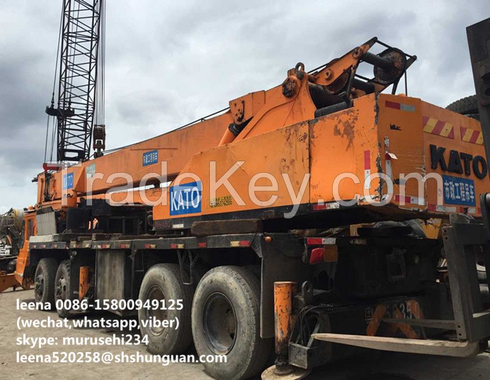 used 45tons kato mobile crane