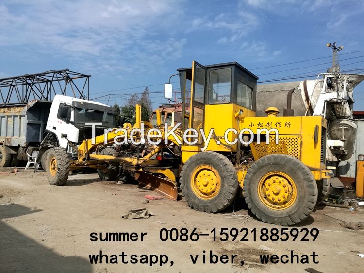 used komatsu GD365 motor grader made in japan, used grader for sale