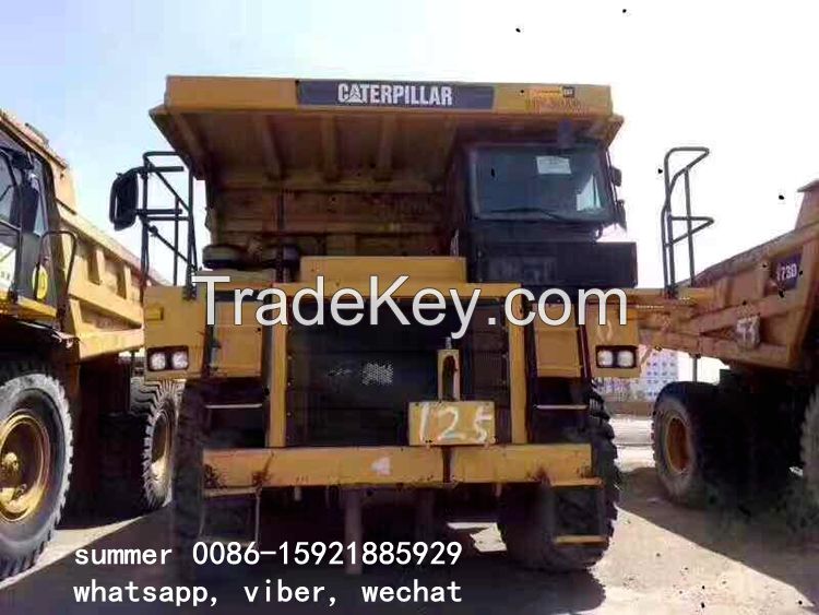 used cat brand off highway dump truck in hot sale