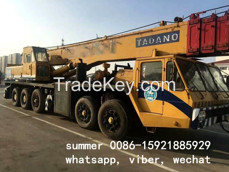 Used 75t 80t Tadano Crane Made In Japan