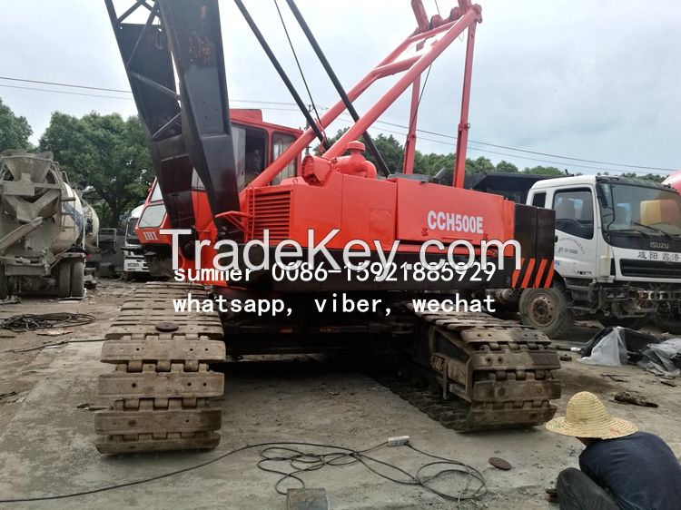 used 50tons crawler crane made in japan