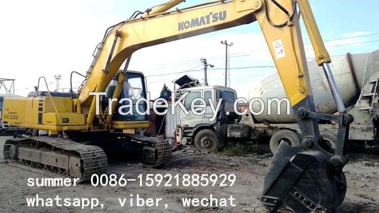 used komatsu pc220-6 crawler excavator for sale in china