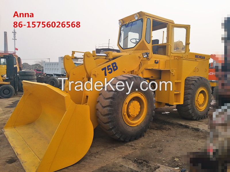 cheap used TCM 75B wheel loader for sale in good condition