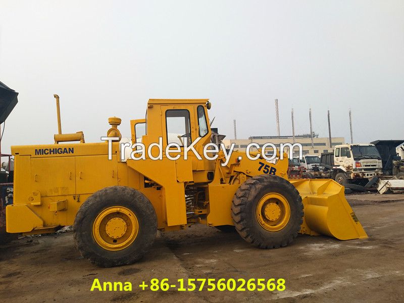 tcm 75b payloader machine, used wheel loader for sale