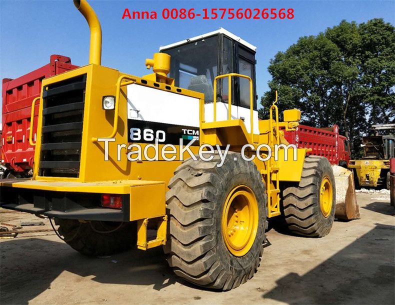  used tcm wheel loader 860 payloader for sale