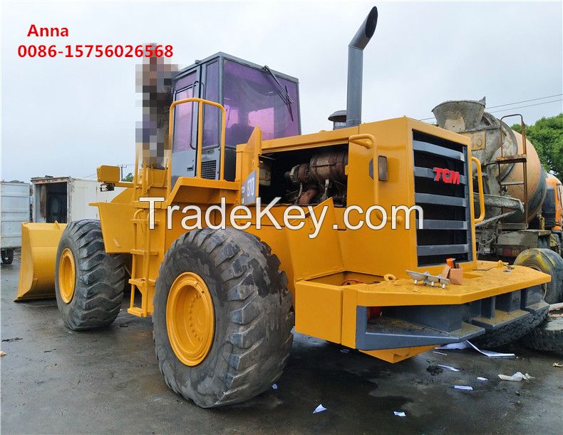 100% Original 870 TCM Payloader Used Wheel Loader