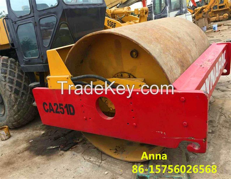 Good price dynapac CA251D road roller , used road machine compactor on Sale