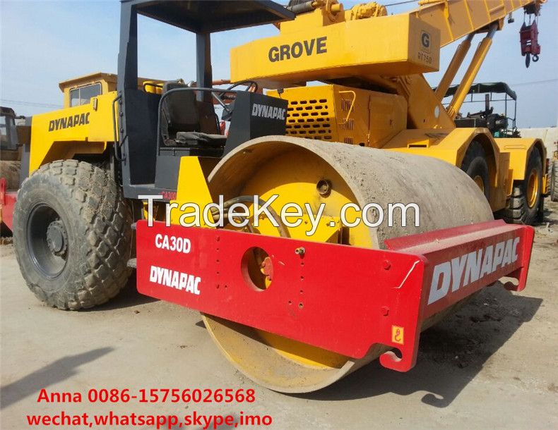 High quality used dynapac roller CA30D for sale