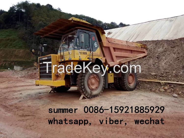 used komatsu dump truck for sale/ used off high way tipper truck 