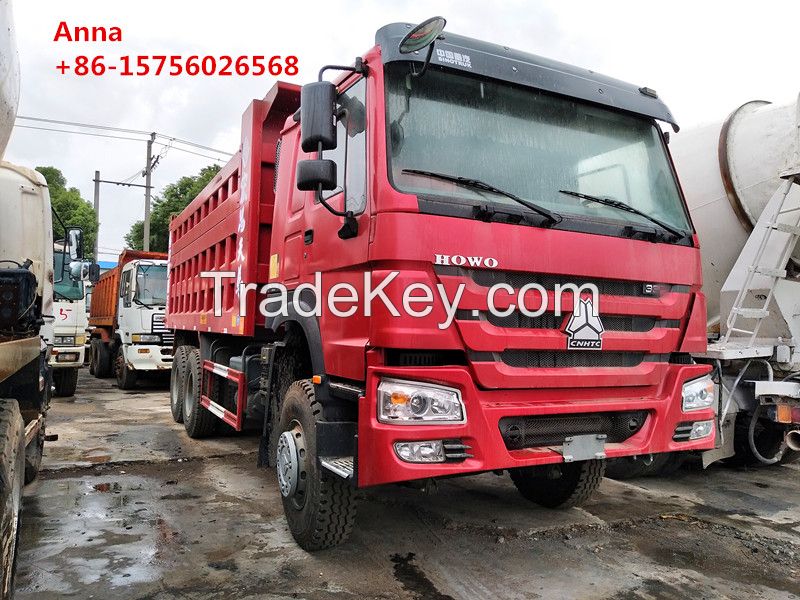 6x4 336hp Howo dumper, used Sinotruck dump truck sale