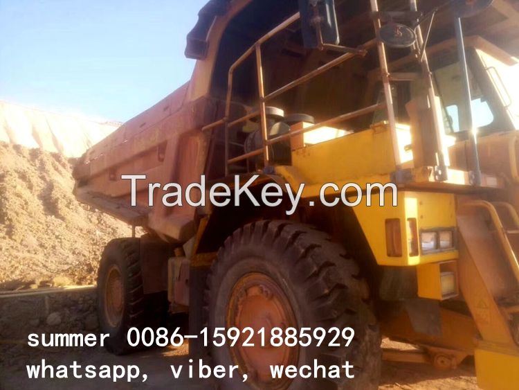 used komatsu dump truck for sale/ used off high way tipper truck