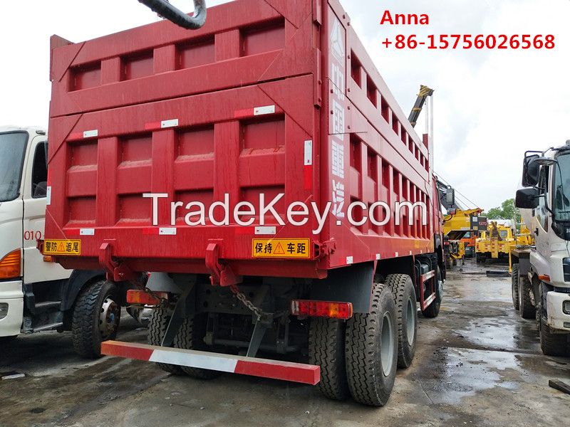 6x4 336hp Howo dumper, used Sinotruck dump truck sale