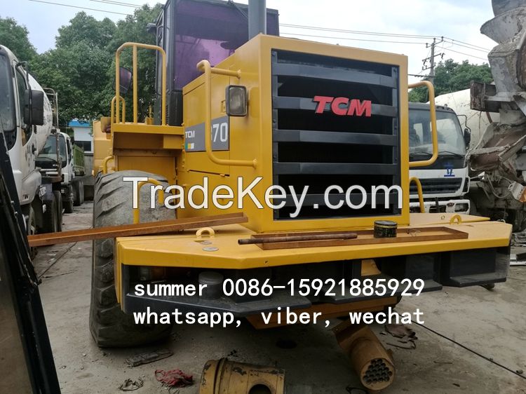 used tcm 870 loader for sale, used loader made in japan