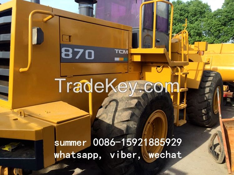 used tcm 870 loader for sale, used loader made in japan