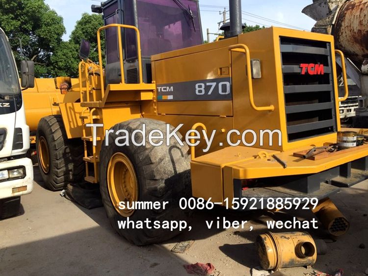 used tcm 870 loader for sale, used loader made in japan