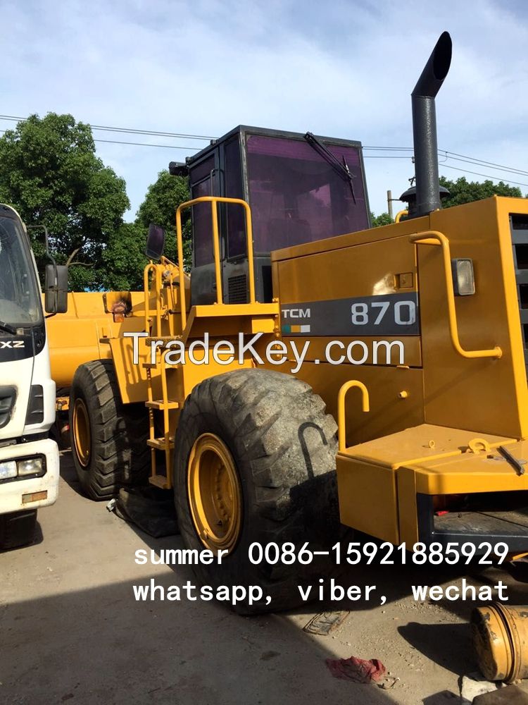 used tcm 870 loader for sale, used loader made in japan 