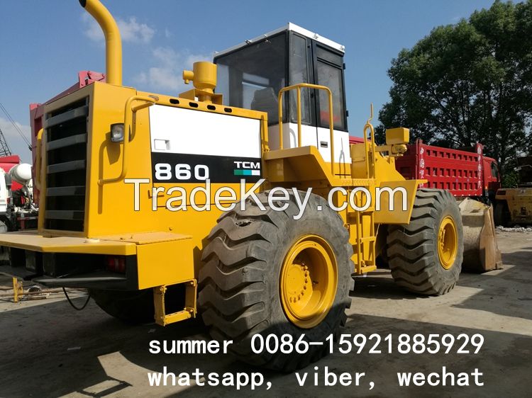 used tcm 860 loader for sale in china 