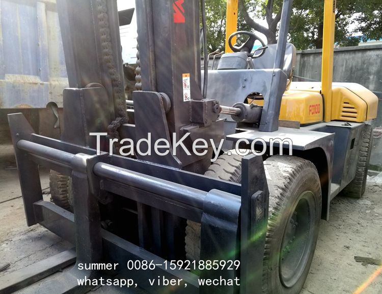 used 10t new model tcm forklift for sale in low price