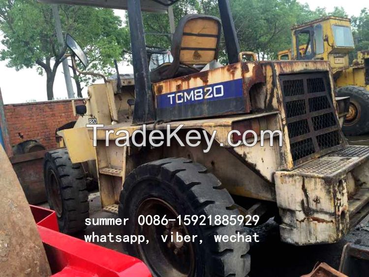used tcm loader price, used 820 wheel loader
