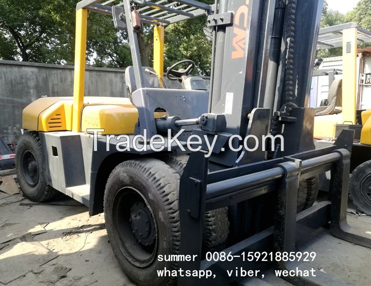 used 10t new model tcm forklift for sale in low price
