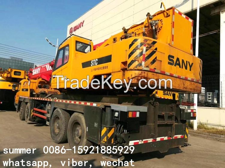 used 75tons sany crane in cheap price in china 