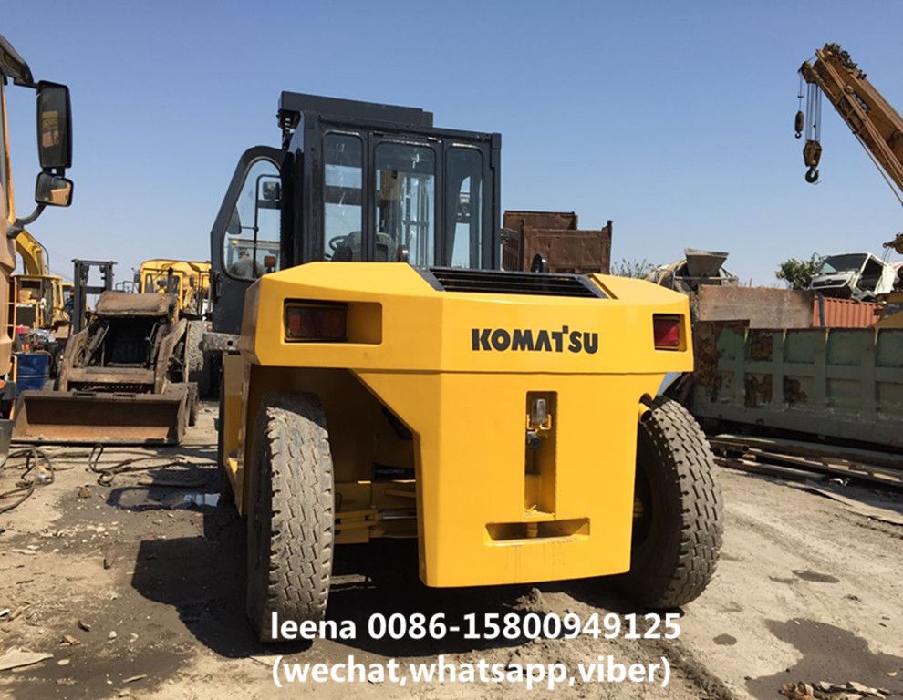 used 15tons komatsu forklift   komatsu fd150-7 forklift