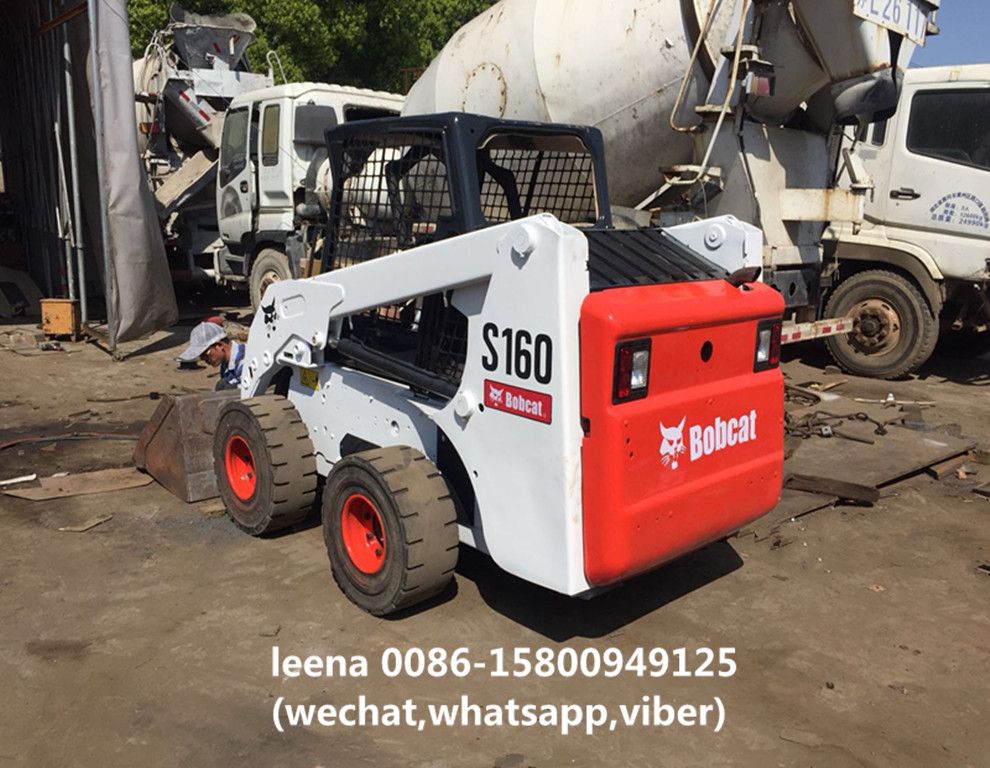 used bobcat s160 skid steer loader